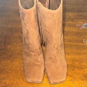 Nine West Tan Heeled Boots